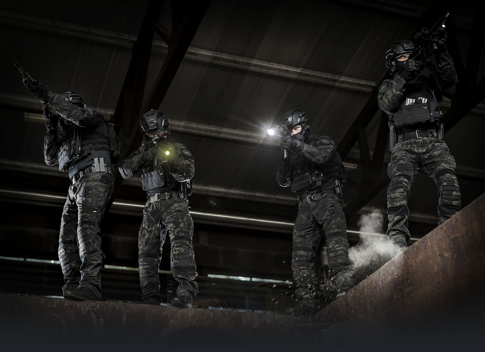MultiCam Black Tactical gear for professionals UF PRO